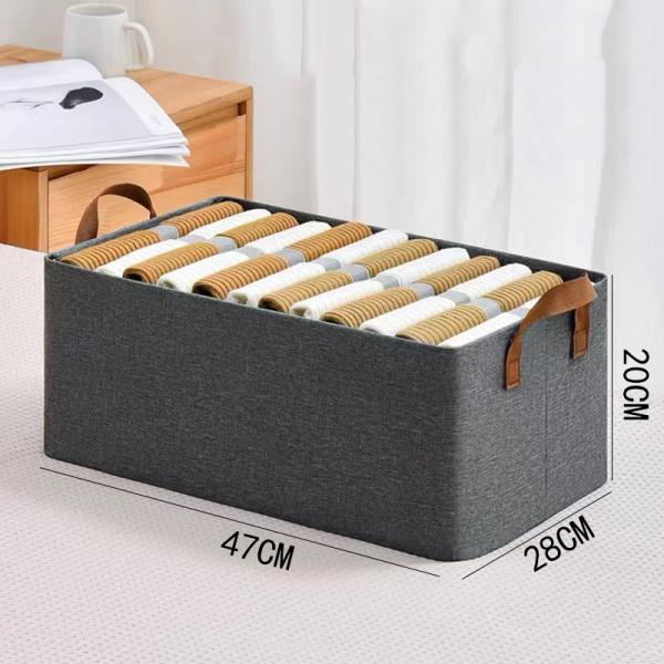 All Seasons Large Capacity Under Bed Storage Bag with Clear Window and Folding Design