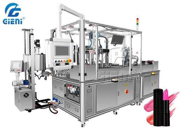 1000PCS/H Piston Silicone Lipstick Filling Machine