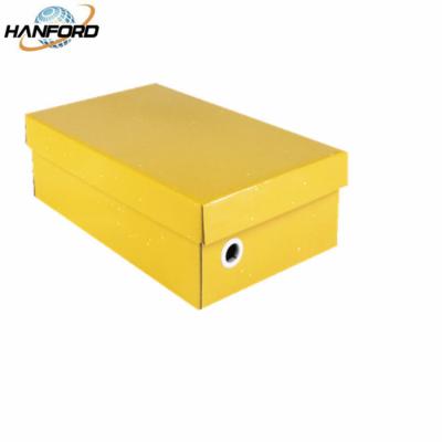 Empacotamento de papel à prova de choque de Shoebox, caixas de cartão pesadas Dustproof com tampas