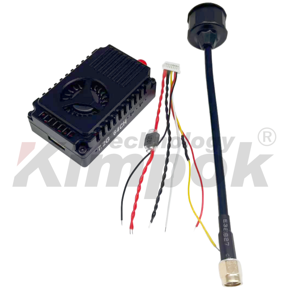 T67 Drone Analog Wireless Video Transmitter - 7W High Power, 6.1-7.2GHz Multi-Band  Product Description