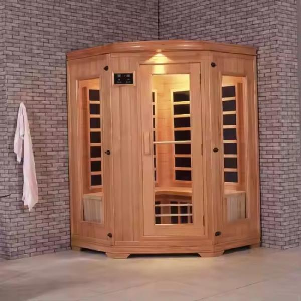 Eco-Friendly Full Body Far Infrared Sauna Room with Computer Control Panel Function for Home Use