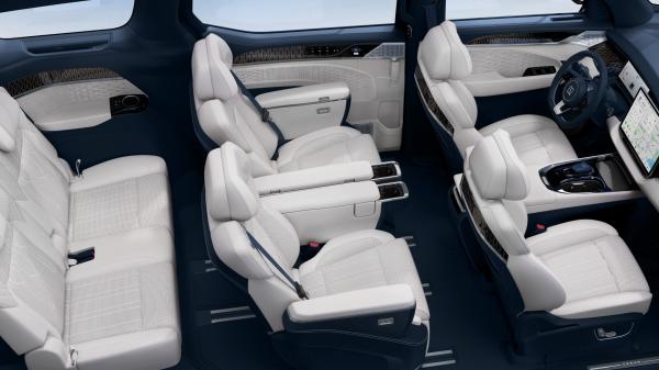 Zeekr 009 Pure Electric Luxury MPV redefinindo as suas expectativas de MPVS 140kwh bateria 822km CLTC alcance 0-100km/h em 4,5s