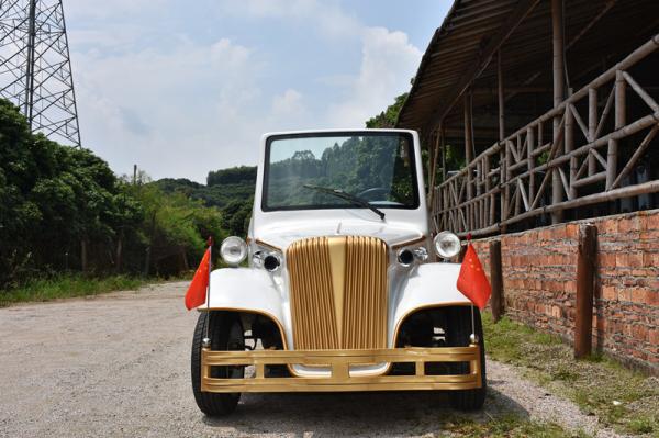 carrinhos de golfe elétricos superiores abertos do motor de C.A. 48V para Sightseeing, certificação do CE