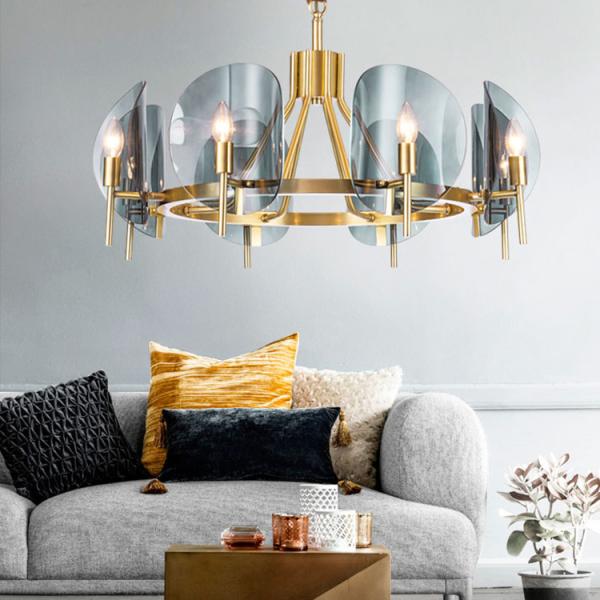 E14*10 изогнуло зеркало свет 850*600mm/620*600mm Кристл стеклянный привесной