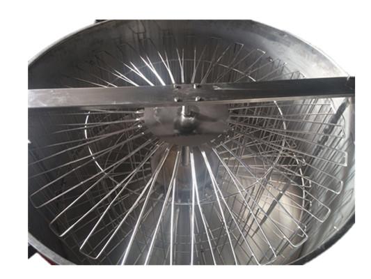 60 Quadros de aço inoxidável extractor de mel máquina de extracção radial elétrica centrífuga de mel
