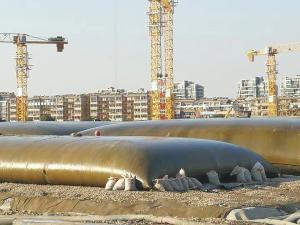 Smooth Surface Geotextile Dewatering Tubes For Sewage Sludge Dewatering