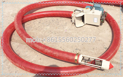 Vehicle mounted XL-160-8 steel screw blade inside screw elevator