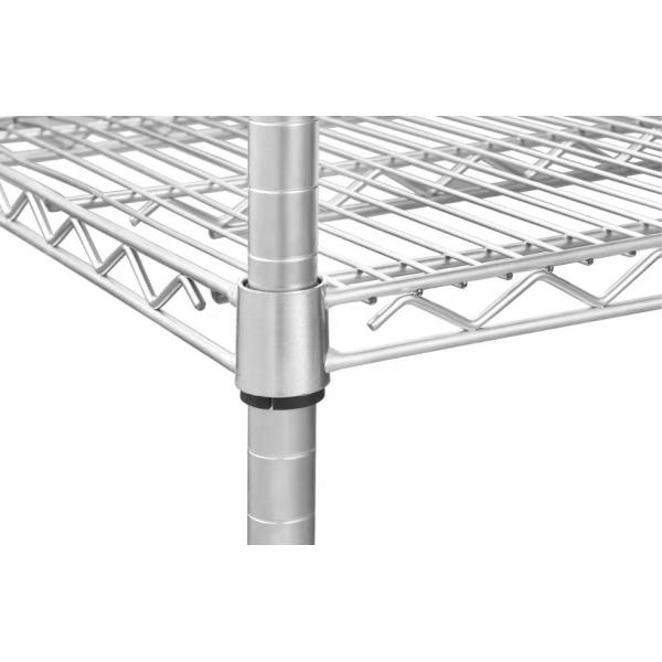 35 Inch 150kgs 1600mm 6 Shelf Storage Wire Shelves Shelf Metal Shelving