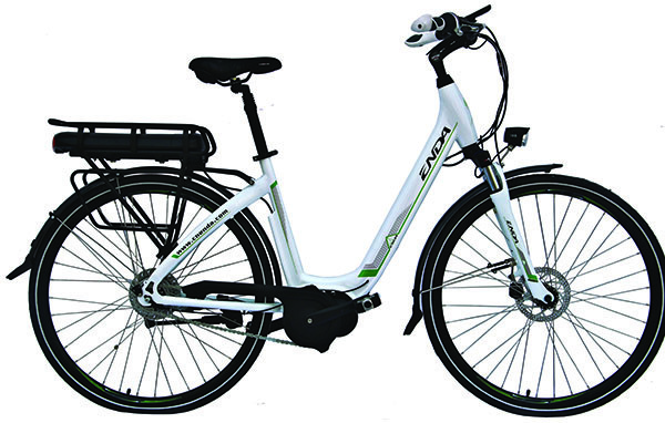25KM/H Electric Folding Commuter Bike With 36V 250W Mid Drive Motor