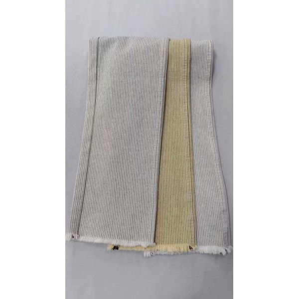 Beautiful lines Heavy weight with full width 180cm /10x7 Denim fabric for jeans