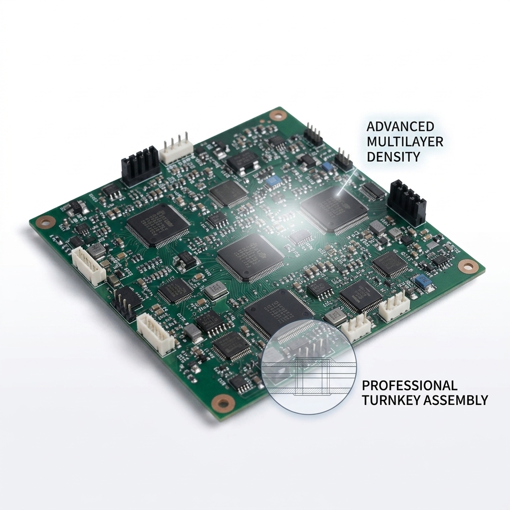 Electronics Manufacturing SMT PCB Assembly Prototype SMT Assembly Service Custom
