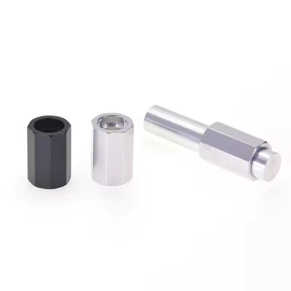 Control numérico piezas de giro CNC para metal M2 M4 M6 M8 M10 M12 M14 acero inoxidable Bush VCR adaptador de rodamiento Hex Nut