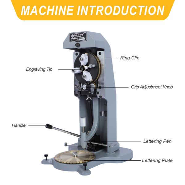 Машина для гравировки внутреннего кольца Tooltos Внутренний кольцевой гравер с двусторонним циферблатом