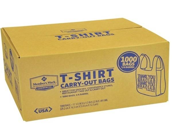 Sacos de compras plásticos Compostable Eco biodegradável da camisa do PLA T amigável