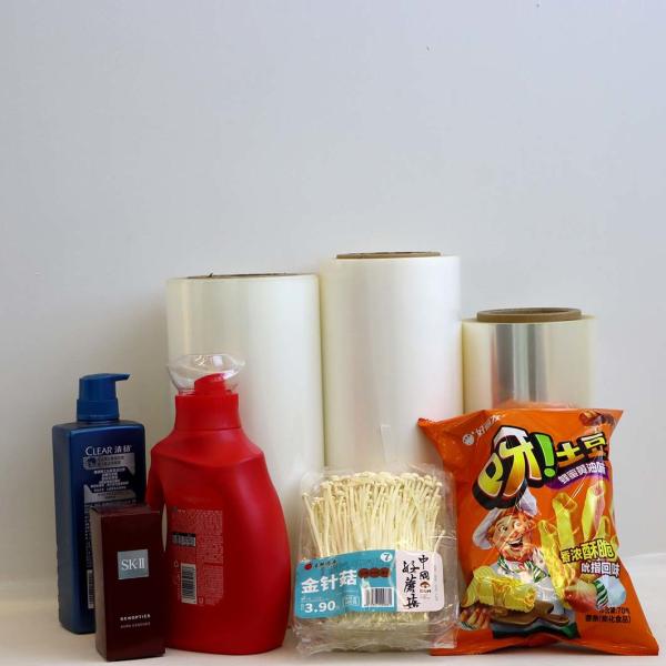 Premium BOPP Gloss Film Recyclable High Transparency Cosmetics Gift Wrapping Film