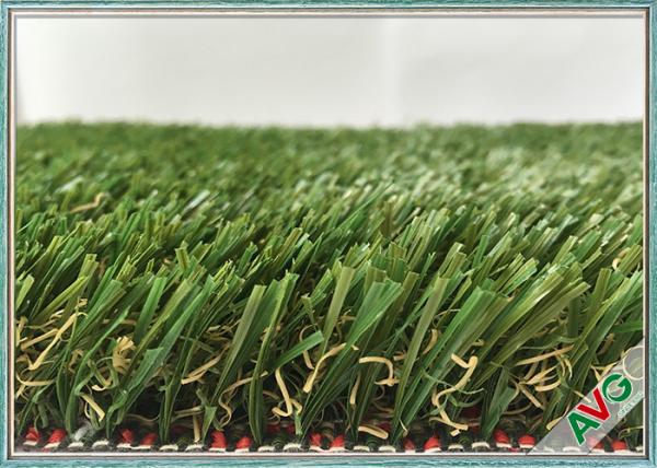 Outdoor UV Resistance Garden Backyard Synthetic Grass , Fake Grass For Backyard