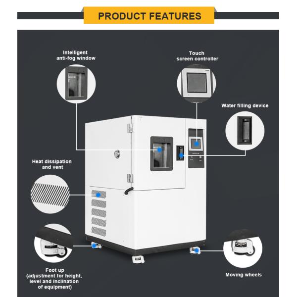 La chambre climatique de forte stabilité de fournisseur d'usine de machine de basse température de LIYI Contanst avec le contrôle d'humidité