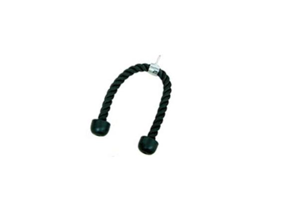 Commercial Gym Fitness Accessories , Cable Triceps Pushdown Exercise Ropes