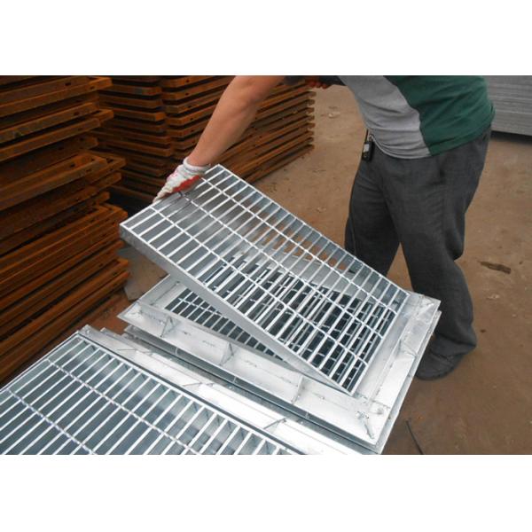 Platform Walkway Grating Trench Cover , Floor Trench Drain Grates