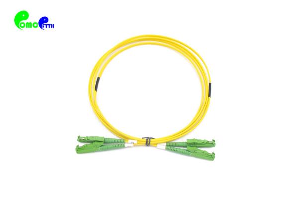 E2000 APC - E2000 APC 2.0mm Duplex Zipcord Patch Cord SM Customized Single Mode Fiber Optic Patch Cables