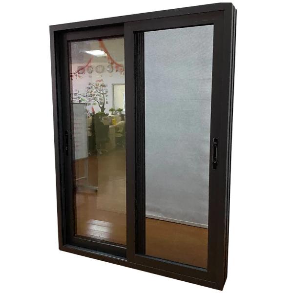 Black Modern Sealant Vertical Aluminium Windows Aluminium And Glazing Double Glaze