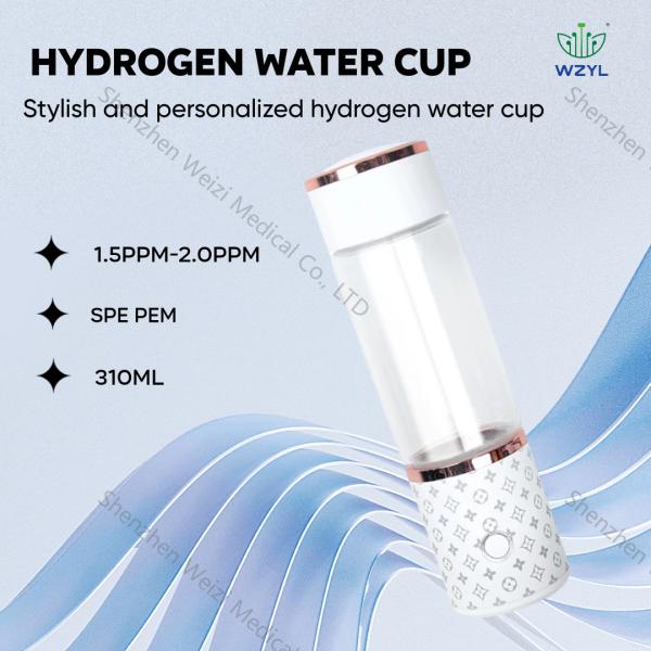 1.5ppm-2ppm H2 Nano Hydrogen Water Bottle Food Grade Prevent Diseases
