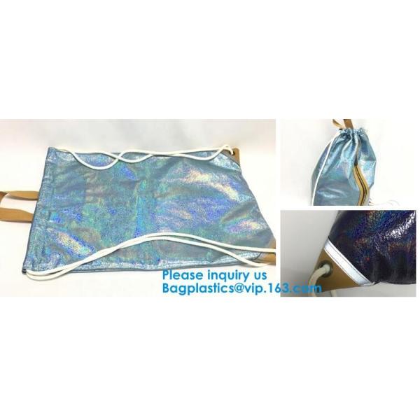 Leather Backpack Women Drawstring Bag New Travel Bag PU Backpack Women Party School Bags For Teenagers, bagease package