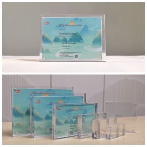 8х10 Прозрачный пластик 20 мм толщины Картинка акриловая магнитная фотокартина