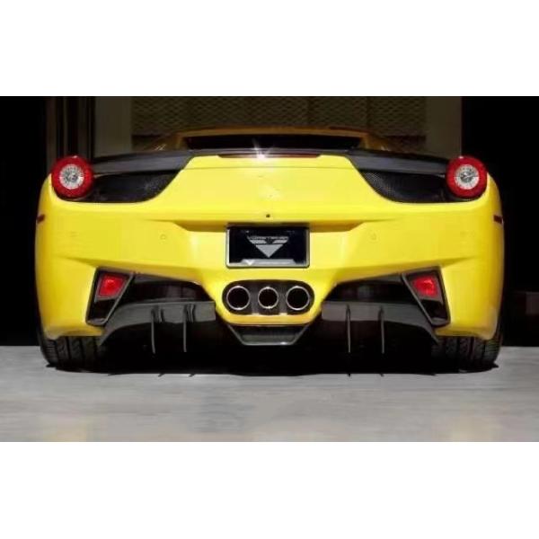 For Ferrari 458 Carbon Fiber Body Kit 458 Carbon Fiber Front Lip Diffuser Spoiler Side Skirt Body Kit