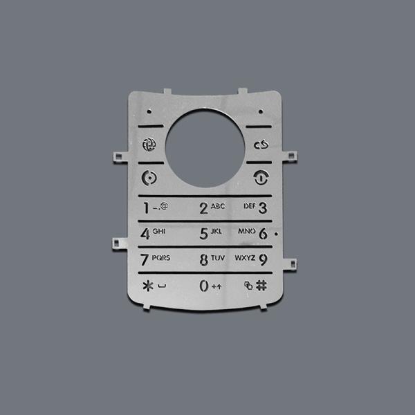 Placas de aluminio grabadas al ácido con superficie cepillada