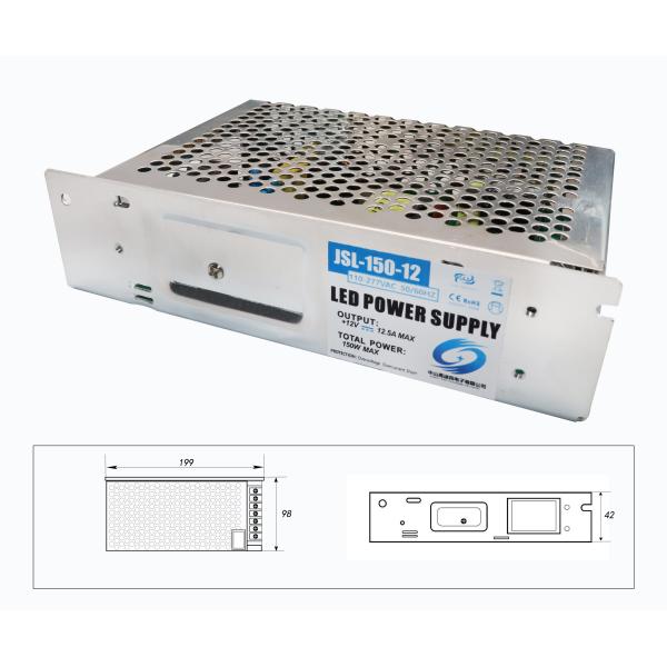 ODM 110VAC Active PFC Power Supply 12V 150W For Electronic Equipment