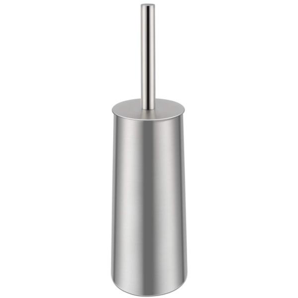 Black Toilet Brush And Holder Deep Cleaning Rust- Resistant  With Long Box