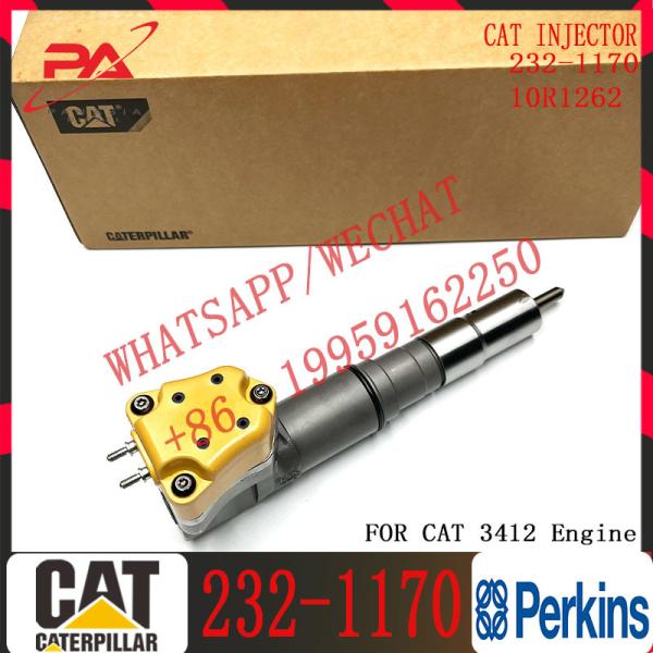 Diesel injection parts fuel injector 173-9272 232-1173 10R-1265 173-9379 232-1170 For 3412 Caterpillar Excavator