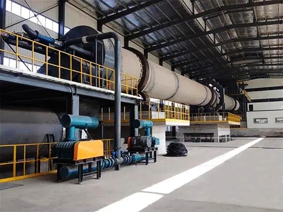 Завод по обжарке стали Каловая вращающаяся печь Бокситная вращающаяся печь Металлургия