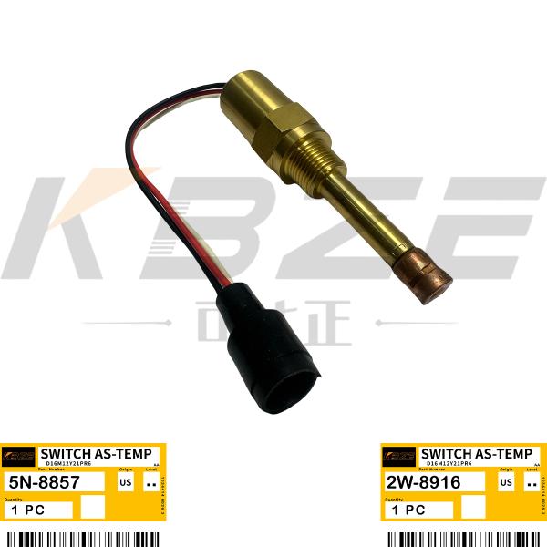 KBZE 5N8857 2W8916 INTERRUPTEUR DE TEMPÉRATURE CAPTEUR ADAPTÉ POUR MOTEUR CAT 3304 3306 3412