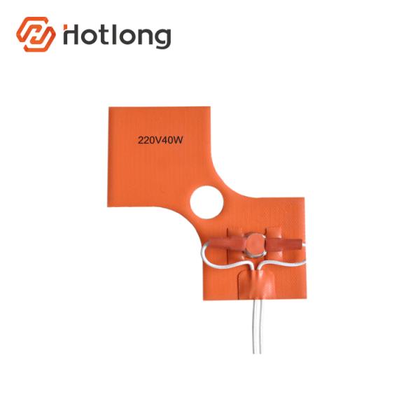 Special Shaped 100W / 300W 220V Silicone Rubber Heating Pad
