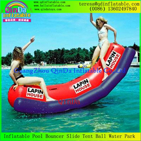2015 High Quality Commercial For Water Park PVC Water Totter Inflatable Game Seesaw