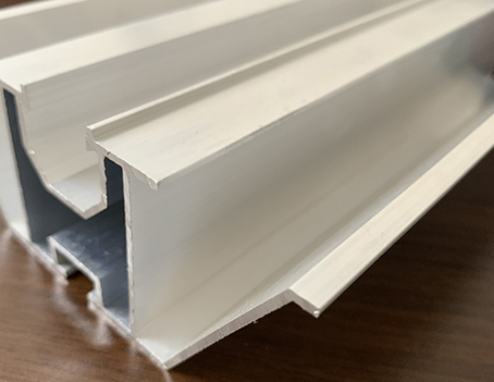 Aluminum 6063 T5 Special Section CNC Machining Components Sandblasting