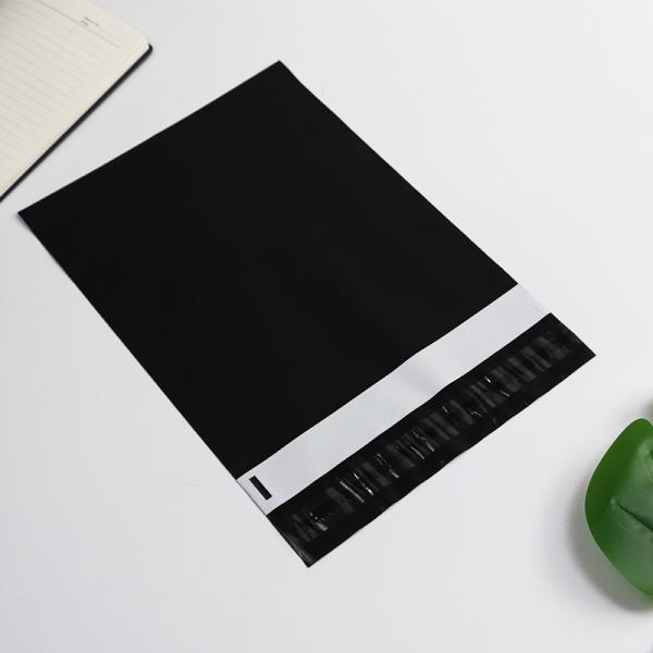 Sacos de correio de plástico reciclado 100% preto, biodegradável, ecológico e resistente a lágrimas