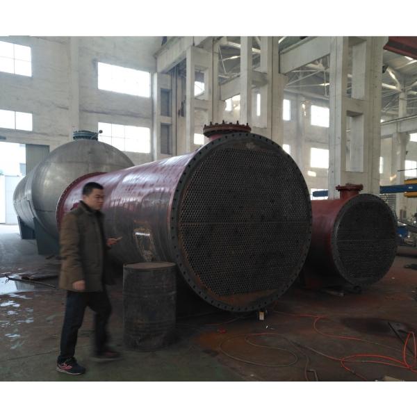 220 Volt Industrial Heat Exchanger / Vertical Shell And Tube Condenser