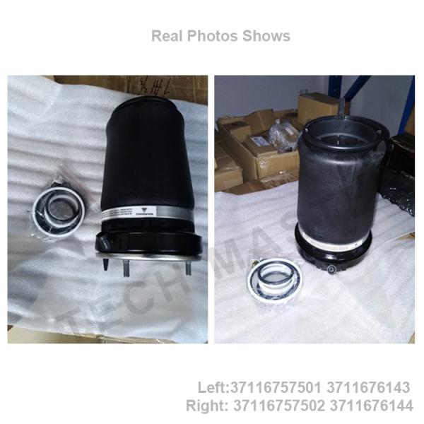 E53 Front Air Suspension Springs OEM 37116757501 37116757502 / Air Bag Spring Suspension Rubber Bellow
