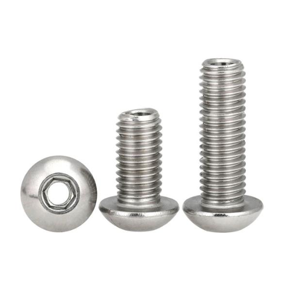 Stainless Steel #8 Hollow Pan Head Screw With Hex Head