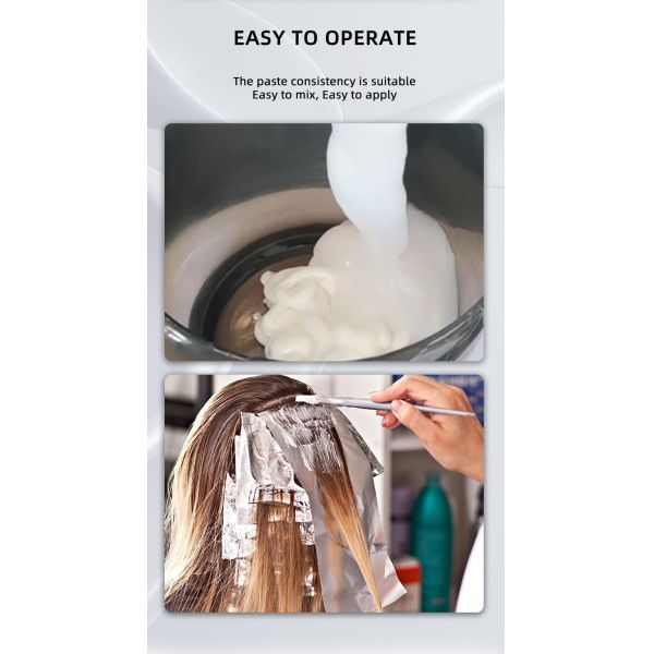 Professional CANSE Oxidant Developer Cream Long-Lasting Hair Color Developer for Salon Dyeing Cream
