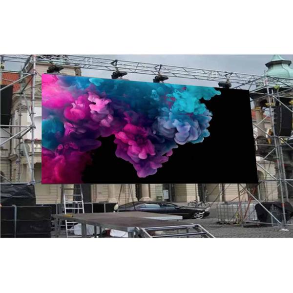 Outdoor P3.91mm Stage Rental LED Screen Front Magnetic Service 5000nits High Brightness