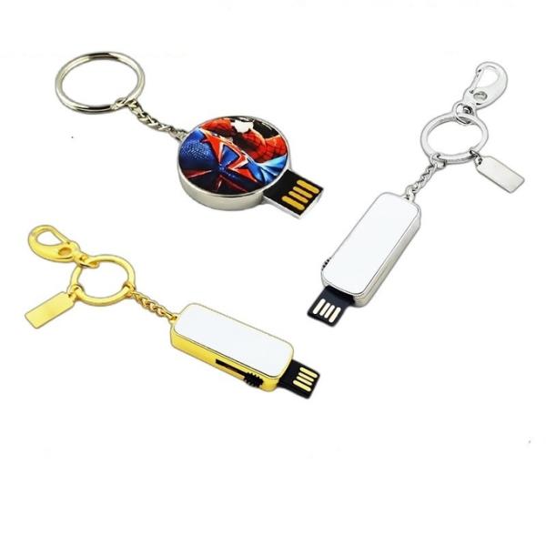 4g/8g/16g/32g/64g Sublimation Usb Flash Disk Blanks Usb Flash Drive For Sublimation For Heat Press