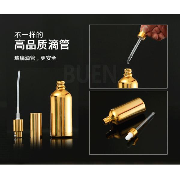 Hard Wearing Glass Liquid Dropper Bottle Electric Painting 10ml
