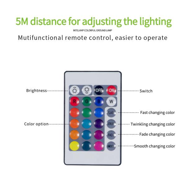 Luz de flotación accionada solar de DC 6V RGB que enciende la oscuridad 4100K a Dawn With Remote Control