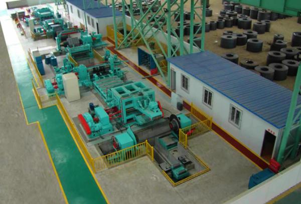 Width 600-2000mm Gi Steel Coil Slitting Machine High Speed Slitting Line