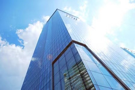 Customized Design Glass Curtain Wall with Thermal Insulation Protection