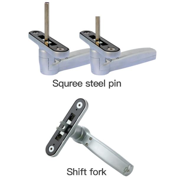 Сдвижной замок для окон с отпечатками пальцев
